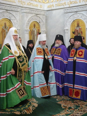 Епископ Бакинский и Прикаспийский Александр принял участие в наречении архимандрита Феофилакта (Курьянова) во епископа Магнитогорского.