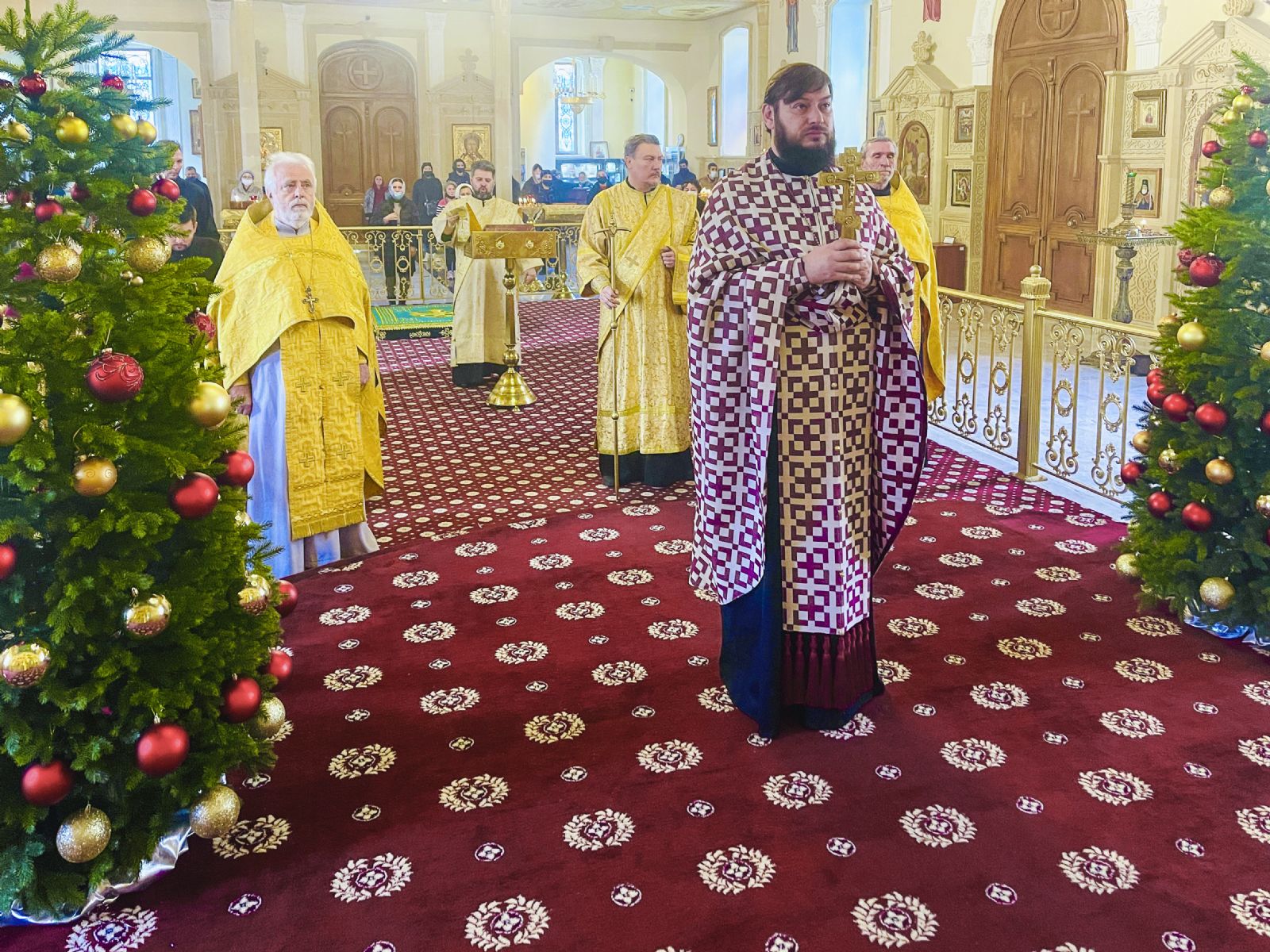 В храмах Бакинской епархии прошли новогодние молебны