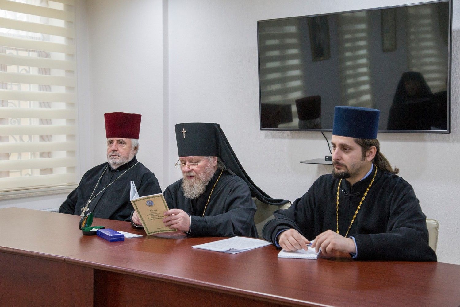 Под председательством Высокопреосвященного архиепископа Александра состоялось пастырское совещание клириков Бакинской епархии.