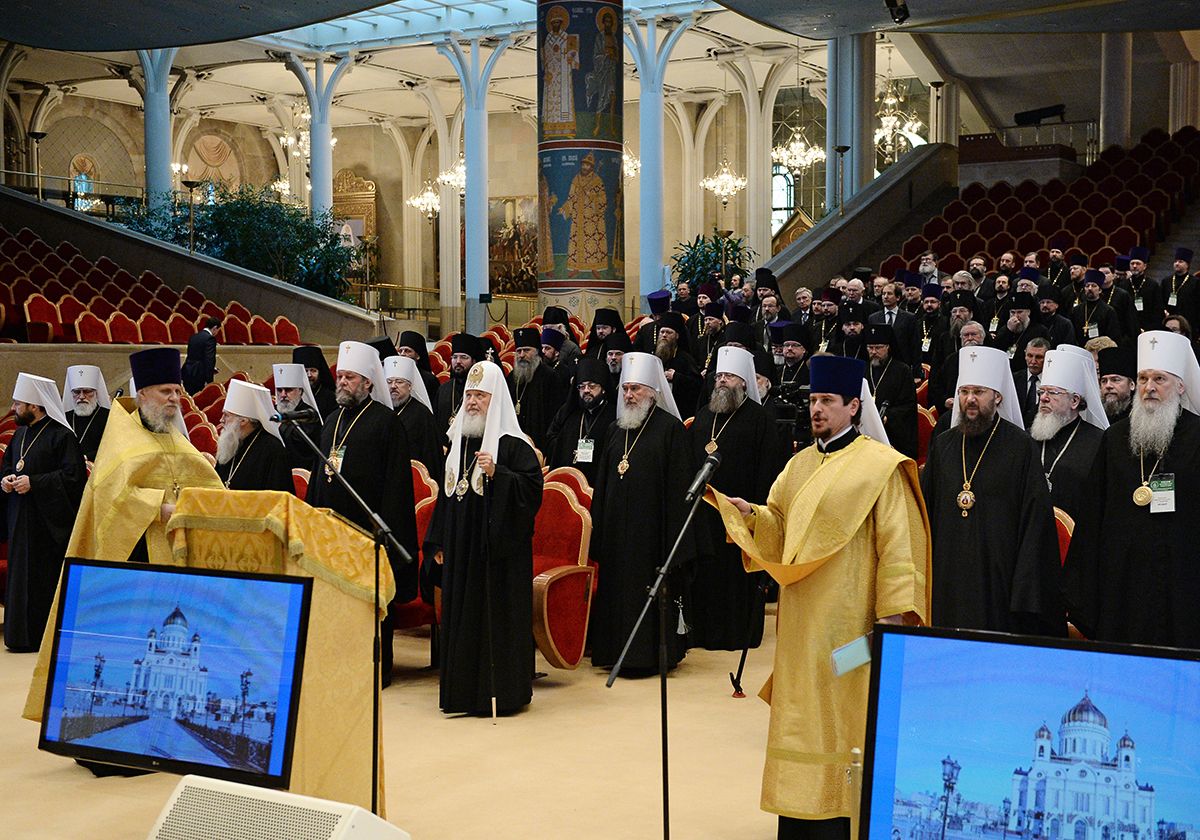 Высокопреосвященный архиепископ Александр принял участие в работе пленума Межсоборного Присутствия Русской Православной Церкви