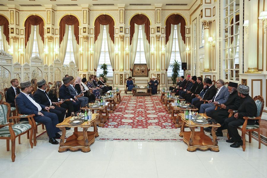 Состоялась встреча религиозных лидеров Азербайджана с министром иностранных дел Бельгии
