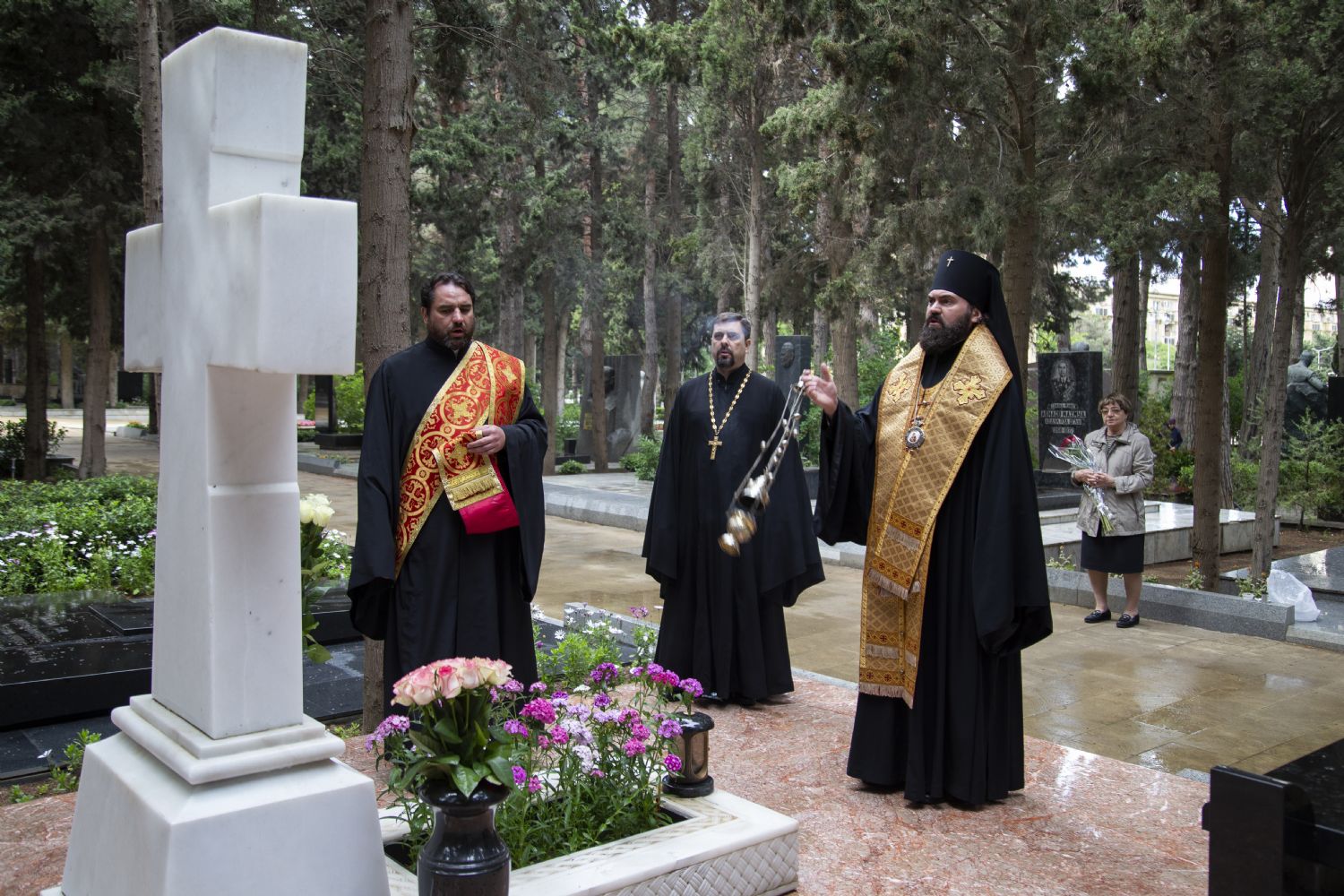 Начался архипастырский визит архиепископа Феофилакта в Баку