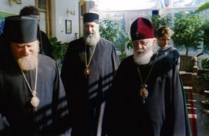 Тбилиси. Преосвященный Епископ Александр посетил Некресскую епархию Грузинского Патриархата
