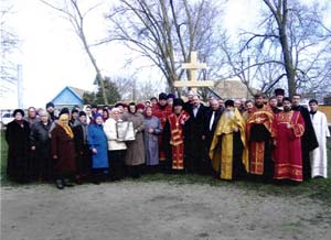 Место закладки храма Рождества Богородицы (с. Таловка)