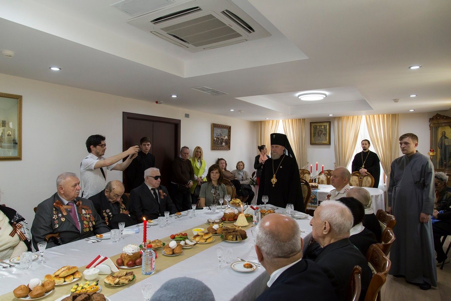 В Православном религиозно-культурном центре Бакинской епархии состоялось чествование ветеранов Великой Отечественной войны.