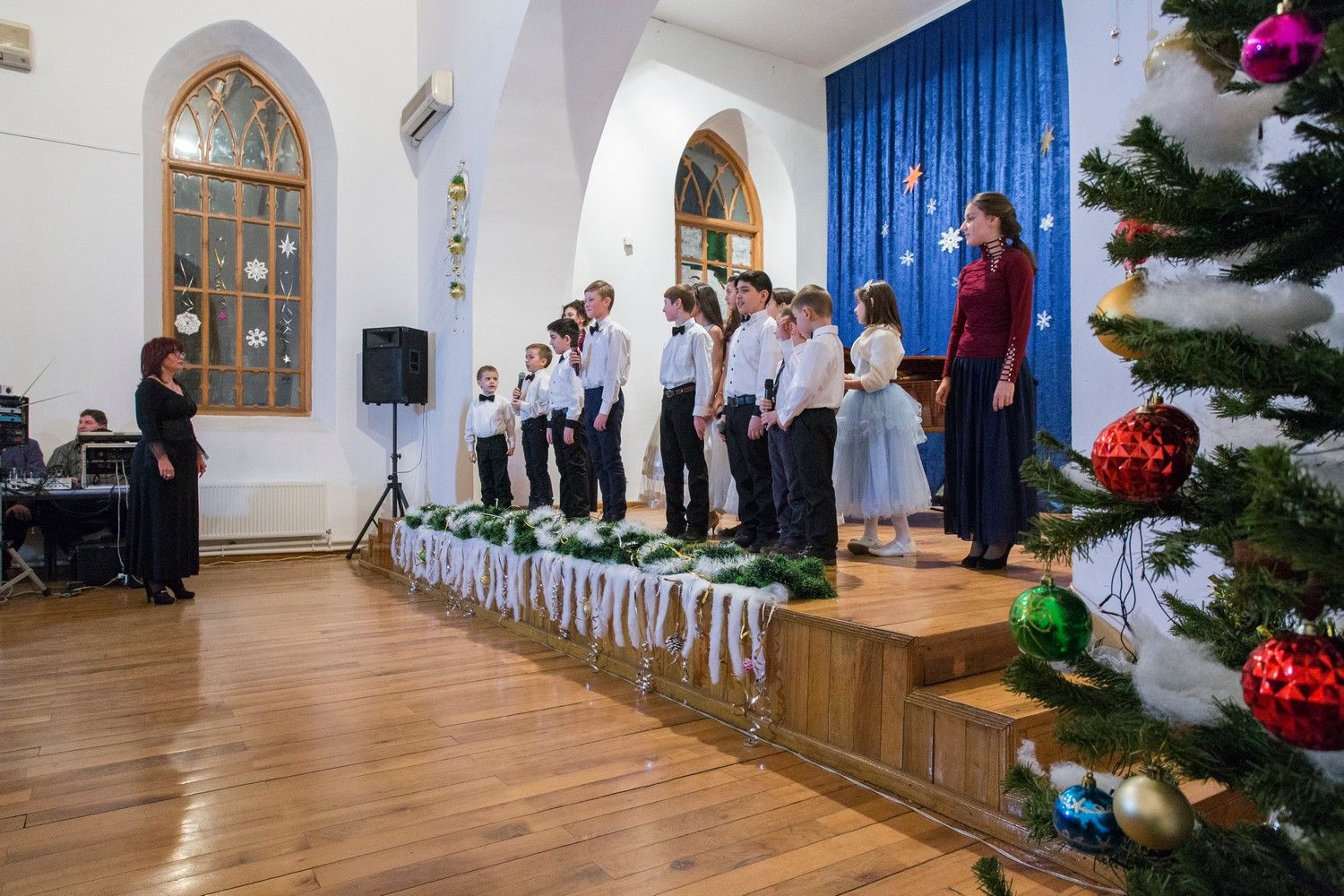 По случаю праздника Рождества Христова Бакинское Епархиальное Управление провело Рождественский концерт.