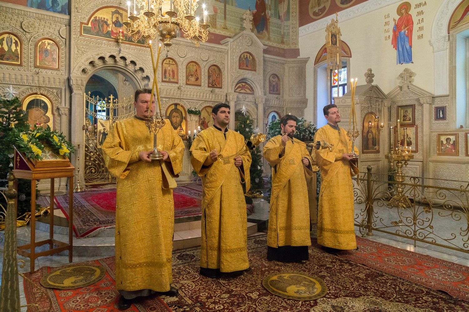 Обрезание Господне, память свт. Василия Великого –18-ая годовщина архиерейской хиротонии Высокопреосвященного Александра, архиепископа Бакинского и Азербайджанского.