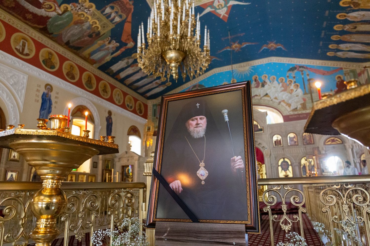 Высокопреосвященный архиепископ Феофилакт совершил всенощное бдение в кафедральном соборе Свв. Жен-Мироносиц г. Баку
