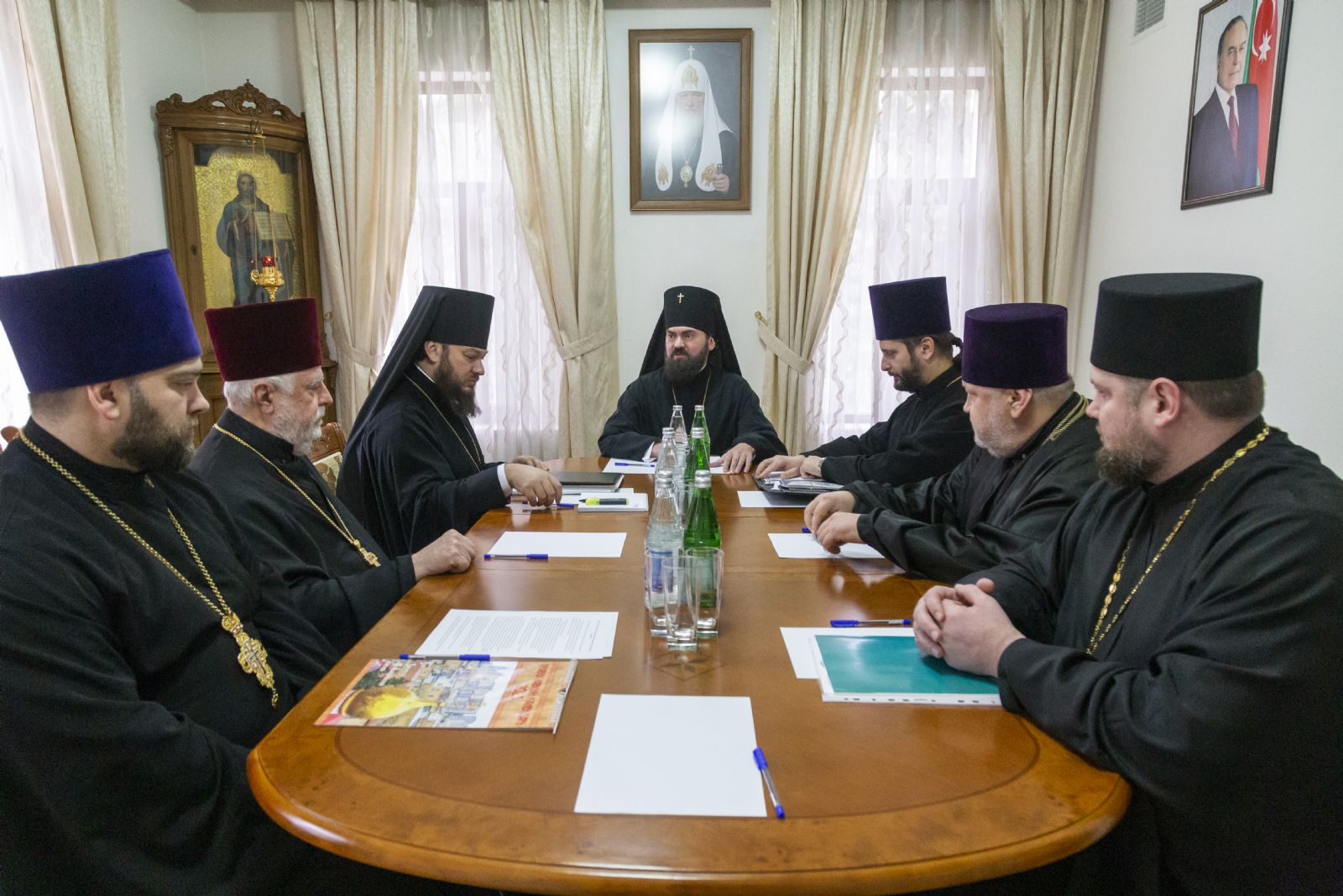 Состоялось заседание Епархиального совета Бакинской епархии