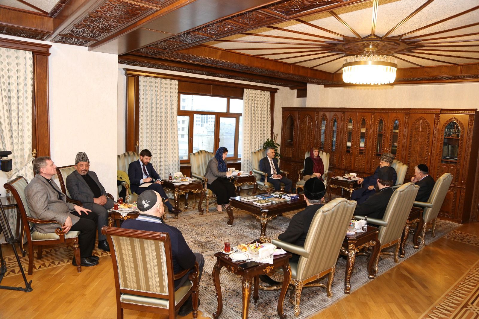 Состоялась встреча религиозных лидеров Азербайджана с представителями Государственного Департамента США по международной религиозной свободе