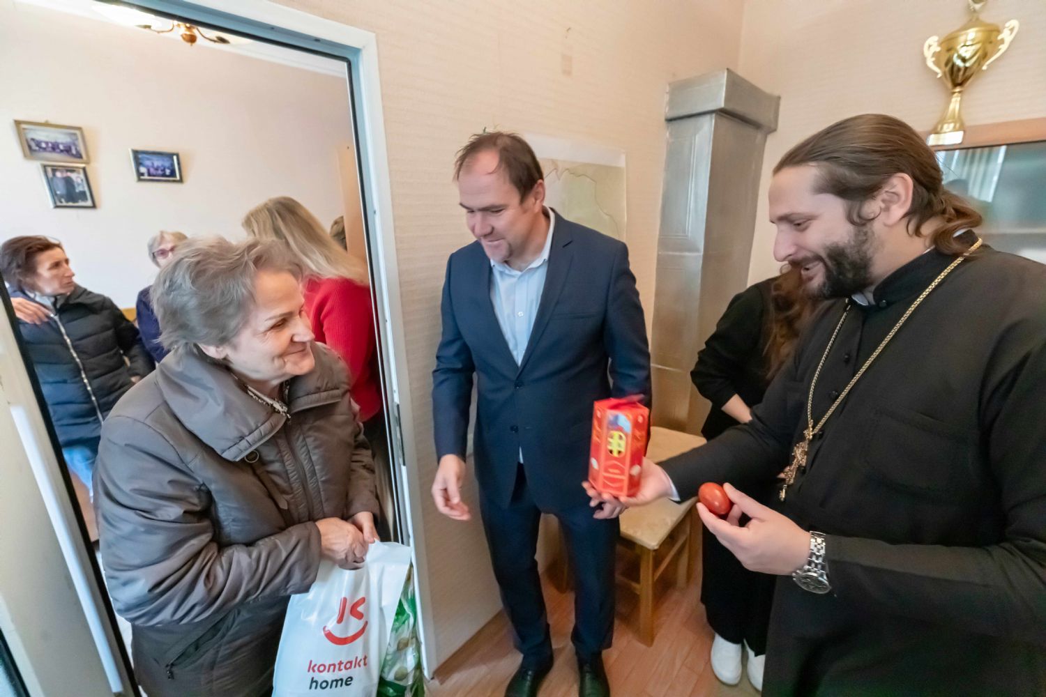 Пасхальная благотворительная акция в Низаминском отделении Русской общины