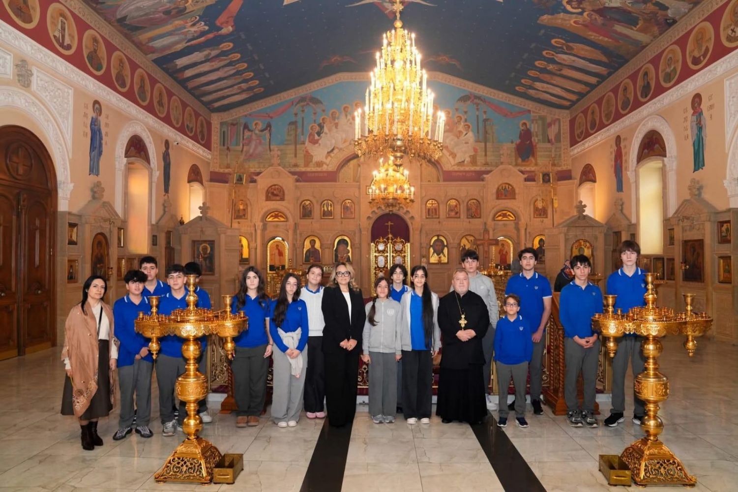 Школьники посетили кафедральный собор