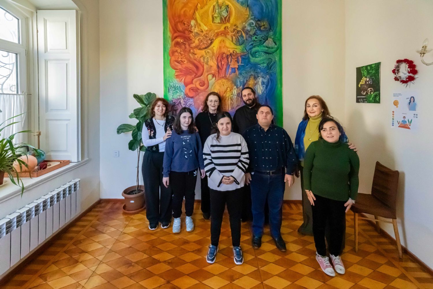 Руководитель епархиального отдела посетил социальное учреждение