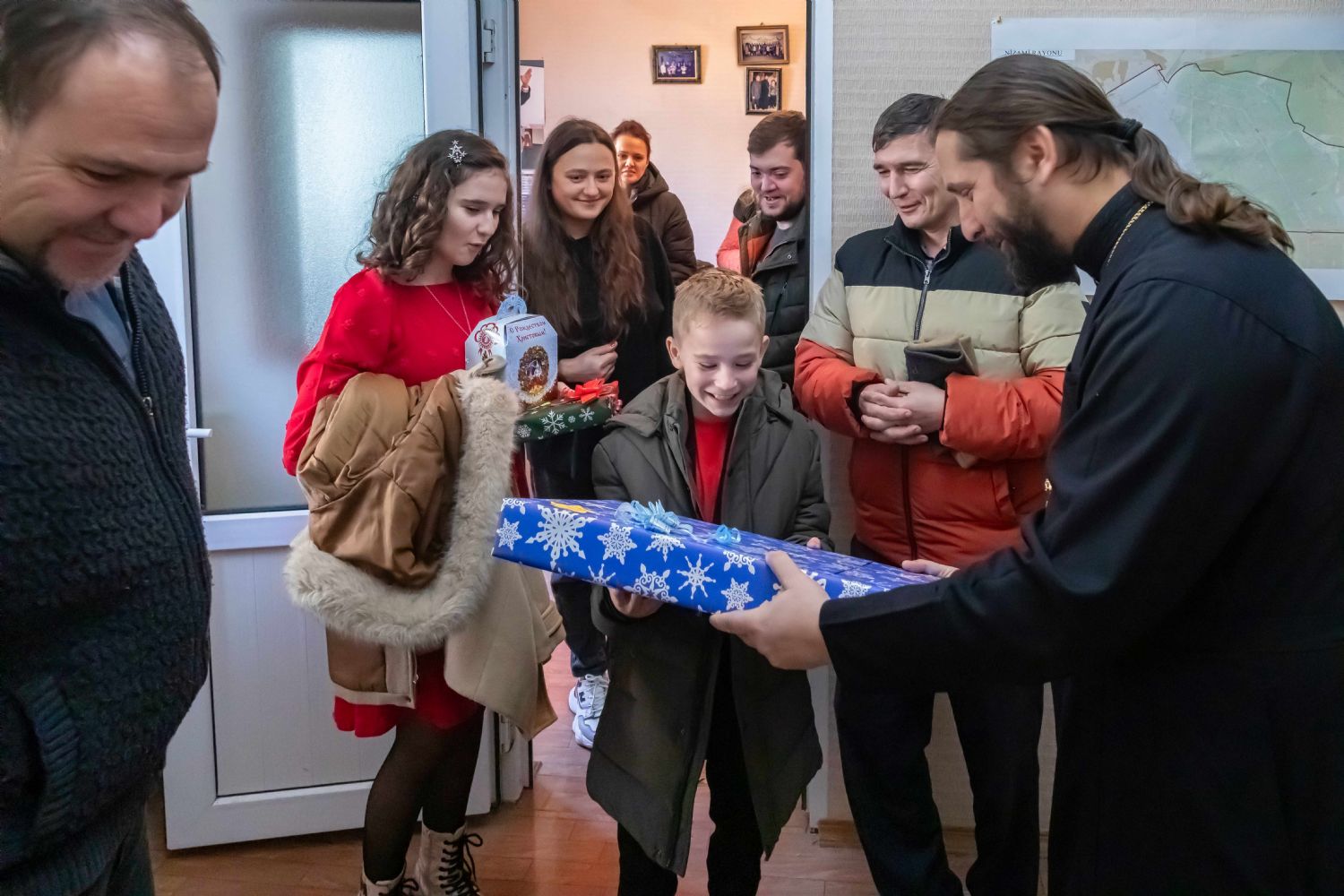 Благотворительная акция в Низаминском районе Баку