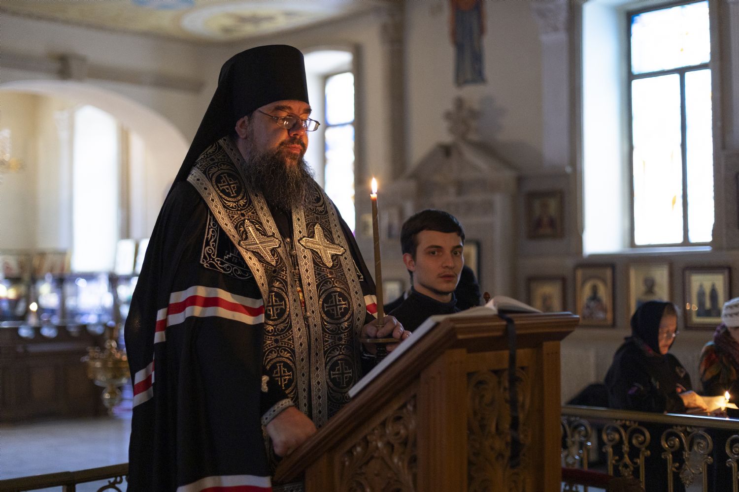 Епископ Алексий совершил чтение Великого канона в кафедральном соборе