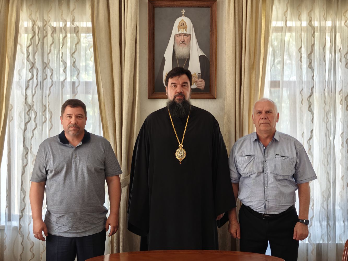 Епископ Алексий встретился с атаманом Землячества казаков Азербайджана